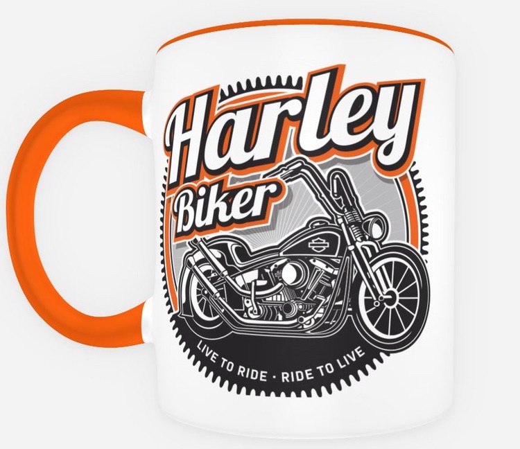 „Kaffee so stark wie dein Motor – und genauso heiß wie deine bessere Hälfte.“ ☕🏍️